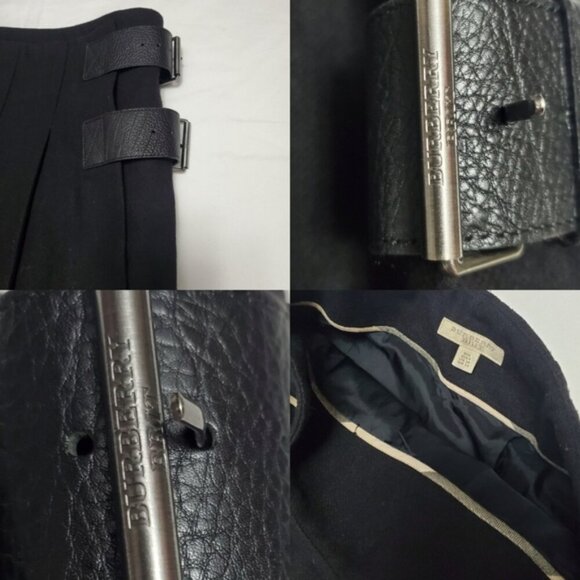 Authentic Burberry Wrap Wool Skirt - Picture 4 of 10